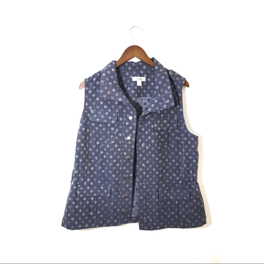 Christopher & Banks Denim Vest